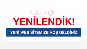 Web sayfamız yenilendi